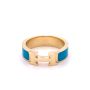 Златен дамски пръстен Hermes 3,00гр. размер:58 14кр. проба:585 модел:23694-3, снимка 1 - Пръстени - 45735653