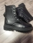 Кожени дамски боти, снимка 1