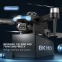 Сгъваем дрон с 8k HD Двойна камера 360 ° на заснемане "Дрон S169 с 4К двойна камера, снимка 18