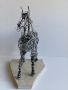 Статуетка "Кон", Авторско произведение, уникат - "Буцефал, Конят на Александър Велики", снимка 3