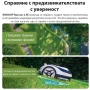 Косачка робот без ограничителен кабел и антена RoboUp Racoon 2 SE – до 600 м2 с подарък резервни нож, снимка 6