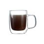 Чаша за чай и капучино с двойно дъно- 270мл,12х8см, снимка 1 - Чаши - 45075952
