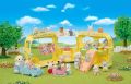 Sylvanian Families Rainbow Fun Nursery Bus триетажно превозно средство, побира до 28 бебета, деца, снимка 6