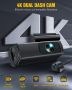 Видеорегистратор EUKI X11, 4K/2.5K+1080P, WIFI, снимка 3