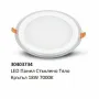 LED панел със стъклено тяло – 6W, 12W, 18W (4000K/7000K), снимка 8