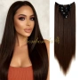 Екстеншън с клипс / треса / треса с клипси / клипс / Удължение за Коса, снимка 11