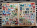 Класьор с много пощенски марки, снимка 5