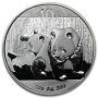 30 гр. Сребро Китайска Панда 2010, снимка 1 - Нумизматика и бонистика - 45075416