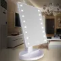 LED Настолно огледало / Цвят: Бял, розов, черен/ Размери: 22 см * 16 см., снимка 7