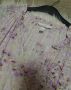 ИЗКЛЮЧИТЕЛНО КРАСИВА рокля на лилави маргаритки с къдрички и коланче в бохо стил , снимка 3
