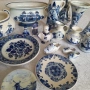 Колекция автентичен холандски порцелан Делфт / Delft Blue – лот, снимка 1