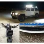 Външен прожектор със шест LED крушки за автомобили и мотоциклети 54 W LED BAR2, снимка 9