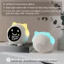 Нов Детски будилник с Bluetooth и светлина – треньор за сън деца стая, снимка 3