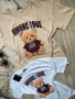 Памучни дамски комплекти Teddy bear Bear 🧸 -  няколко цвята - 38 лв., снимка 14