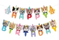 Коте Котка Happy Birthday Банер парти рожден ден надпис декор украса, снимка 2