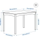 Дървена трапезна маса,не разопакована.Закупена от Икеа!, снимка 2