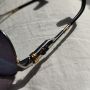 Мъжки луксозни слънчеви очила Chrome Hearts Buek DE , снимка 9