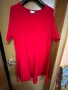 Червена рипсена рокля H&M - 2XL, снимка 5