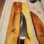 Ловен нож много масивен с дръжка от рог на Елен. Нов!, снимка 16