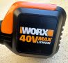 WORX WG168E.9 - Нов мощен акумулаторен тример 40V, снимка 4