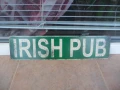 Метална табела Ирландски пъб бира уиски алкохол Ирландия бар Irish Pub, снимка 1