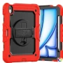 Apple iPad Air 11 2024 Silicone Hybrid PC Tablet Case /Shoulder Strap Удароустойчив Калъф и Протекто, снимка 1