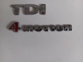 Емблема задна за VW SHARAN TDI 4 MOTION , снимка 5