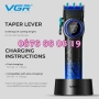 Безжична машинка за подстригване VGR 001, машинка за коса, снимка 4