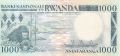 1000 франка 1988, Руанда, снимка 2