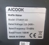 Уред за гофрети Aicook 1600w., снимка 5