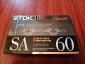 Аудио касета TDK SA 60, снимка 1