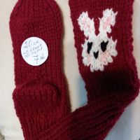 Ръчно плетени детски чорапи, ходило 20 см, снимка 2 - Детски комплекти - 45569369
