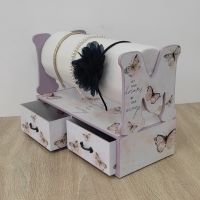 Поставка за диадеми и аксесоари за коса с две чекмеджета, снимка 6 - Играчки за стая - 45174204