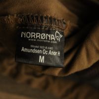 NORRONA Amundsen Organic cotton anorak - мъжки туристически анорак, размер M-L, снимка 5 - Екипировка - 44716046