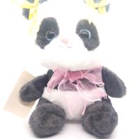 Плюшена панда с панделки , снимка 2 - Плюшени играчки - 44258718