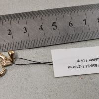 Златна висулка 1,62гр., снимка 1 - Колиета, медальони, синджири - 45172594