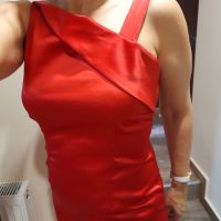 Червена дамска рокля, снимка 2 - Рокли - 45844416