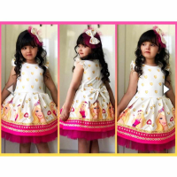 Нова рокля Барби , снимка 4 - Детски рокли и поли - 45024484