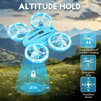 Goolsky Drone Mini Мини дрон за деца 2,4 GHz 3D, жълт, снимка 9 - Други - 45342782