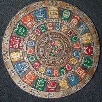 Сувенир от Мексико зодиак календар на маите, снимка 2 - Други ценни предмети - 45472231