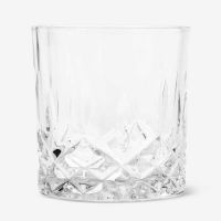 Комплект от деликатно стъкло,6 чаши и купа за лед с удобни щипки, снимка 3 - Чаши - 45751686