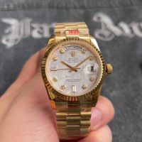 Мъжки часовник Rolex Day-Date 40 с автоматичен механизъм, снимка 2 - Мъжки - 45109148