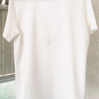 Модерна блуза MASSIMO DUTTI екрю, снимка 6 - Корсети, бюстиета, топове - 45617120