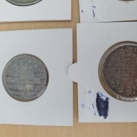 Български Сребърни монети 1 лев 2 лева 100 лева 50 стотинки , снимка 4 - Нумизматика и бонистика - 45353328