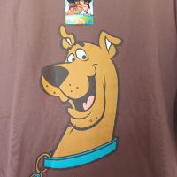 Кафява тениска с куче, снимка 2 - Тениски - 45428003
