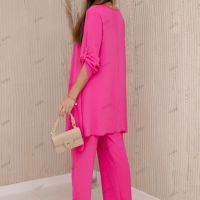 Дамски комплект блуза + панталон с висулка, 4цвята , снимка 13 - Комплекти - 45577598