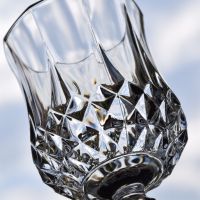 Чаши за вино и шампанско, френски оловен кристал, снимка 10 - Чаши - 45637139
