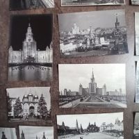 колекция черно бели пощенски картички СССР Москва, снимка 3 - Колекции - 45240197