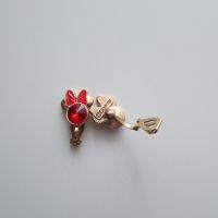 Обици Disney 2,5см Minnie Mouse в червено, снимка 3 - Обеци - 45622413