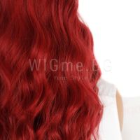 Дълга къдрава светлочервена перука Мишел, снимка 7 - Аксесоари за коса - 24901033